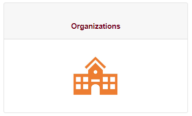 Image of the Organizations link from the Search ASPeN page. 