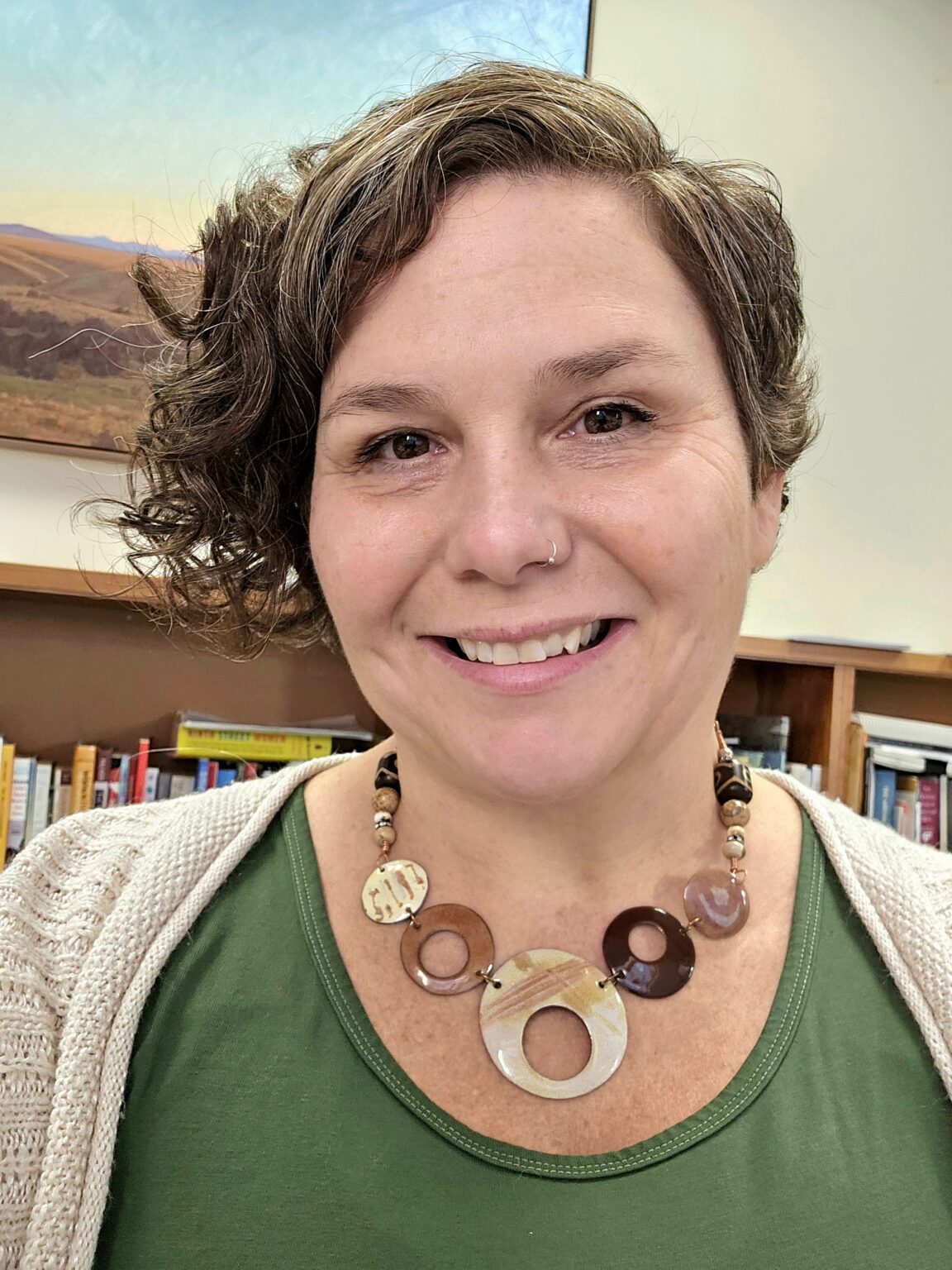 This is an image of Creative Aging Artist, Christina Barbachano.