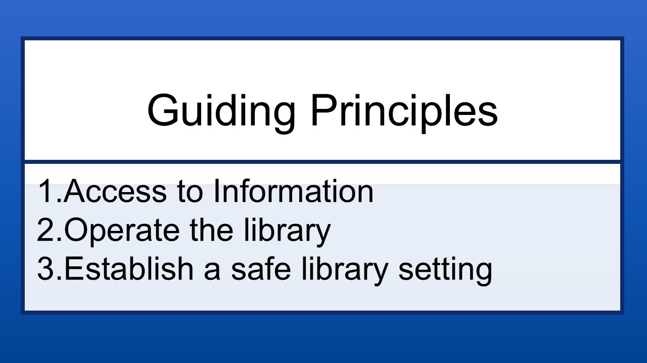 3 guiding principles for mission