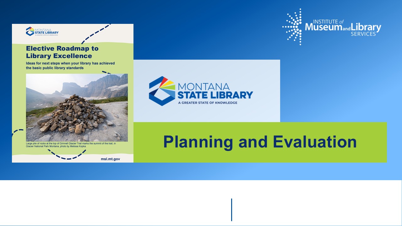 Planning and evaluation title slide