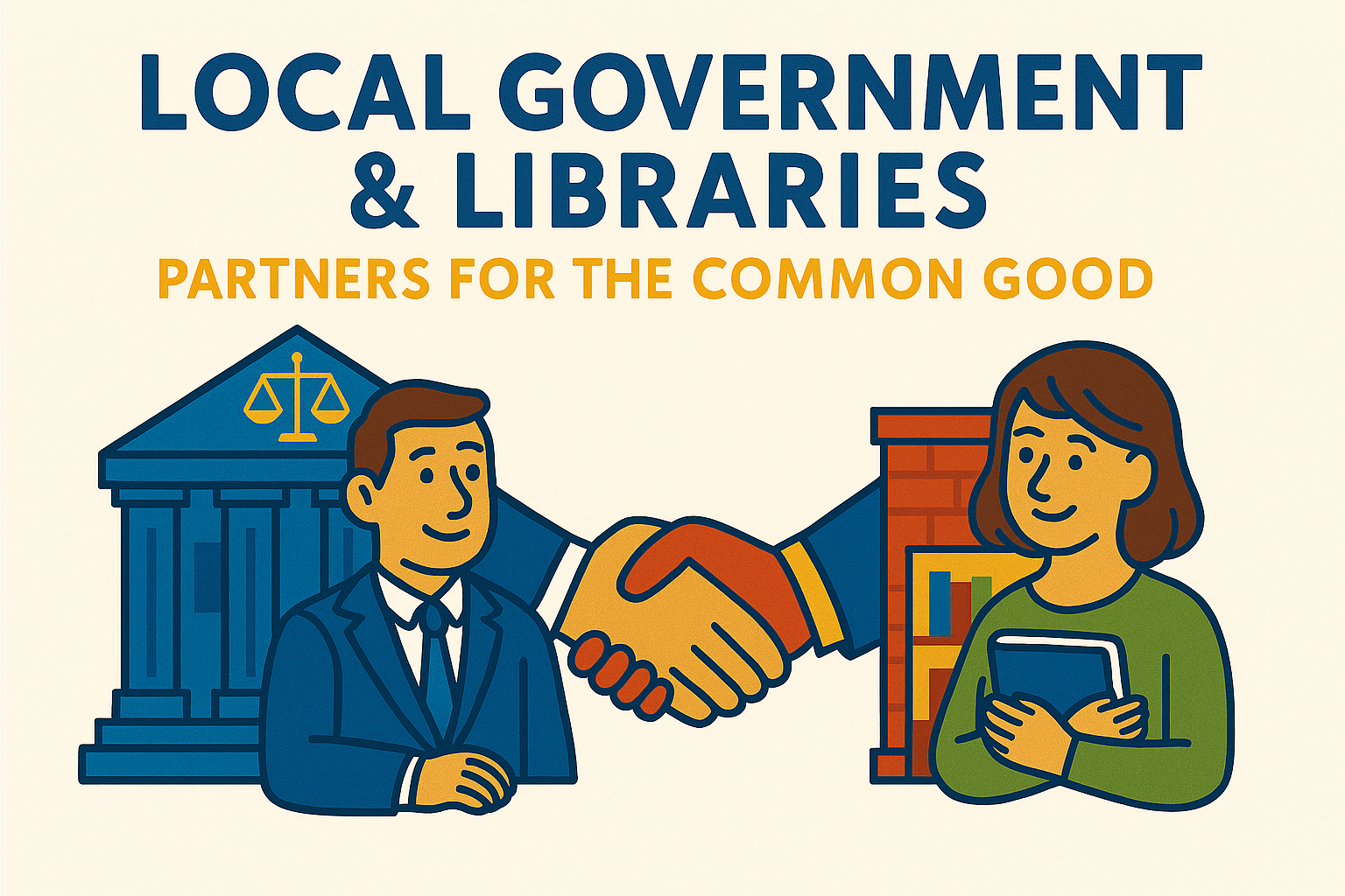 Local government and libraries partners for the common good