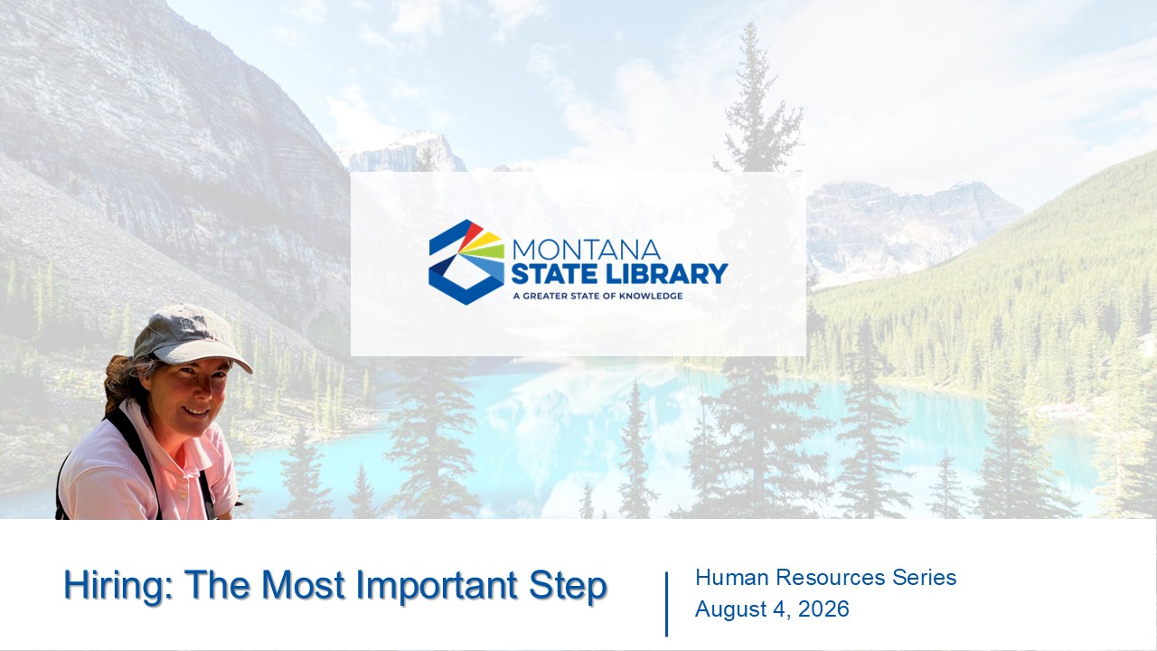 Title slide for Hiring the most important step with portrait of Tracy Cook