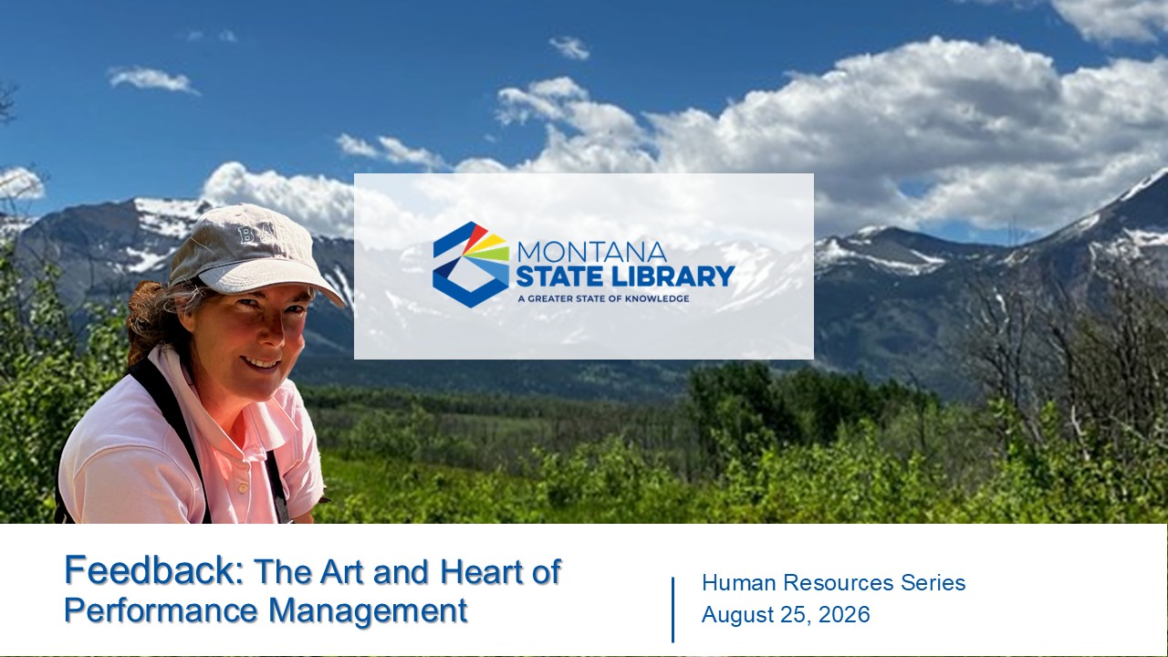 Title slide for Feedback webinar.